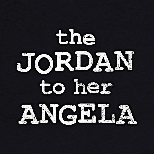 The Jordan to her Angela by GloopTrekker